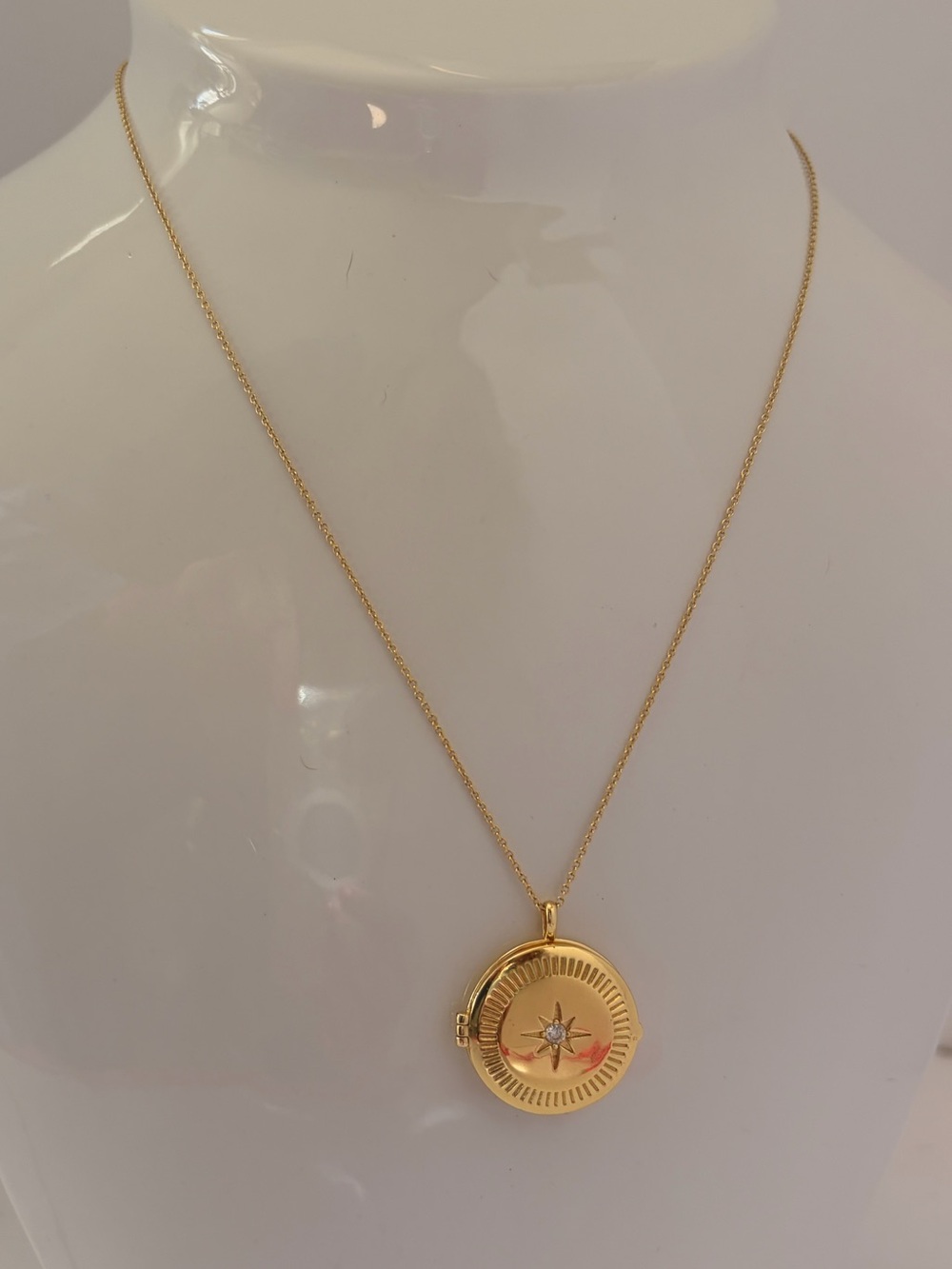 GORJANA Gold Starburst Locket Necklace - Women Jewelry - Picture 7 of 11
